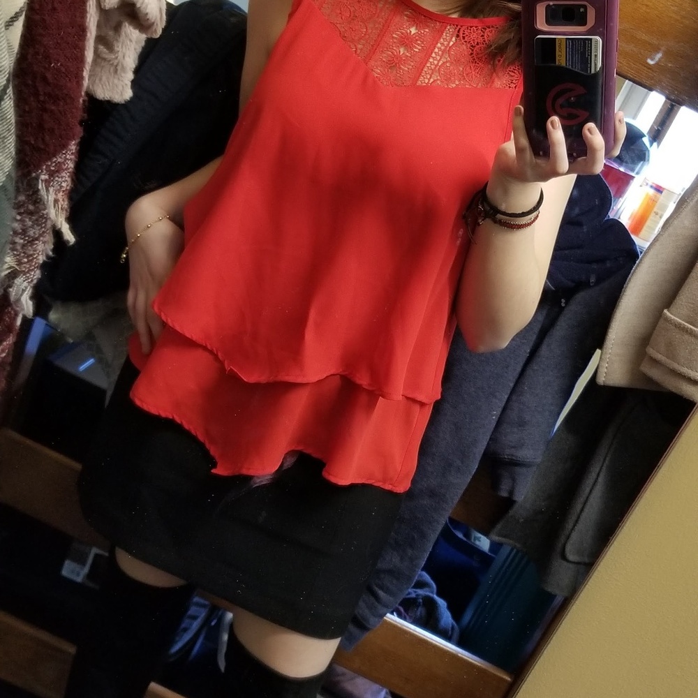Red Blouse